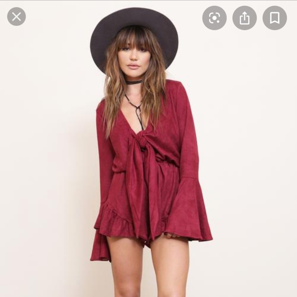 NEVER WORN Cosmic Love Romper by Lioness